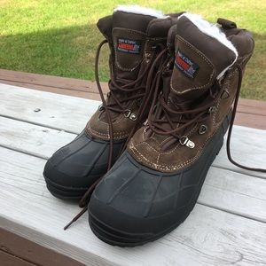 ThermoLite insulated winter boots mens 13